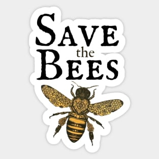 Save The Bees Gift for a Beekeeper Sticker